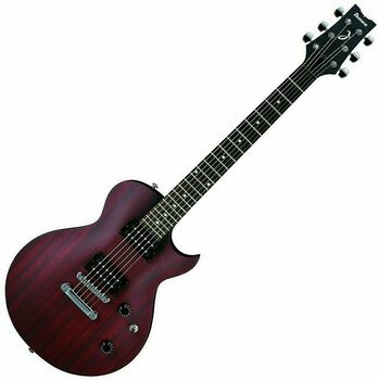 Elektromos gitár Ibanez ART 90 Transparent Red Flat - 1