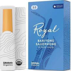 Barytone Saxophone Reed Rico Royal 3 10-pack Barytone Saxophone Reed