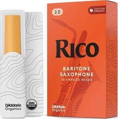 Тръстикова пластинка за баритон саксофон Rico RLA1020 2 10-pack Тръстикова пластинка за баритон саксофон