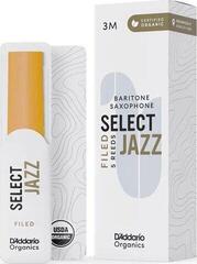 Anche pour saxophone baryton Rico Organic Select Jazz Filed 3 Medium 5-pack Anche pour saxophone baryton
