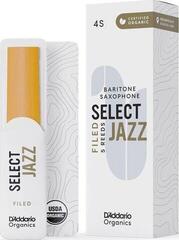 Barytone Saxophone Reed Rico Organic Select Jazz Filed 4 Soft 5-pack Barytone Saxophone Reed