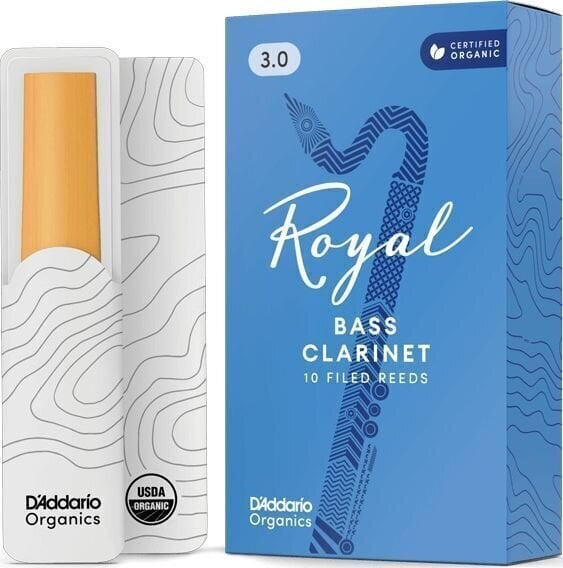 Тръстикова пластинка за кларинет Rico Royal 3 10 Pack Тръстикова пластинка за кларинет