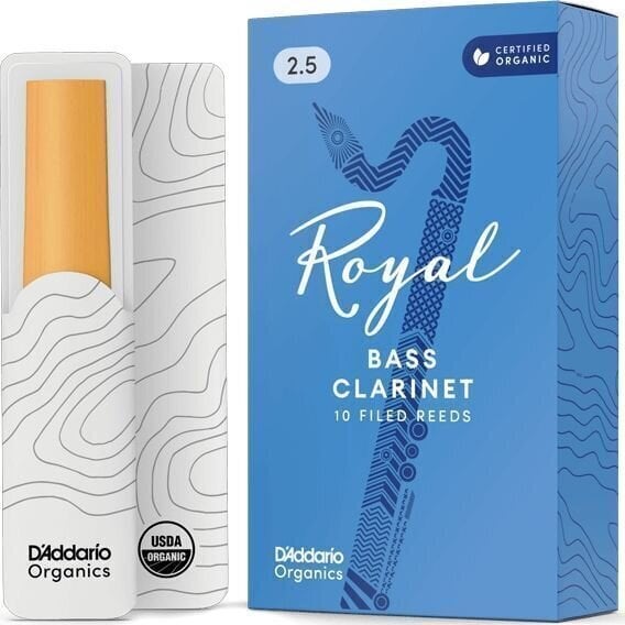 Clarinet Reed Rico Royal 2.5 10 Pack Clarinet Reed