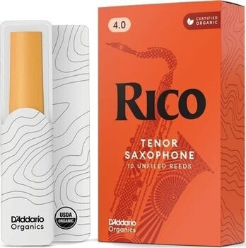 Tenor Saxophone Reed Rico RKA1040 4.0 10-pack Tenor Saxophone Reed - 1