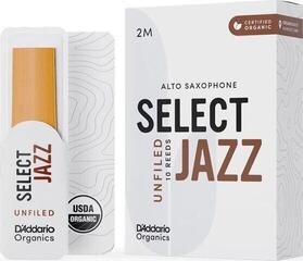 Слайс для альт-саксофона Rico Organic Select Jazz Unfiled 2 Medium 10-pack Слайс для альт-саксофона