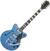 Puoliakustinen kitara Gretsch G2655T Streamliner CB JR IL Fairlane Blue