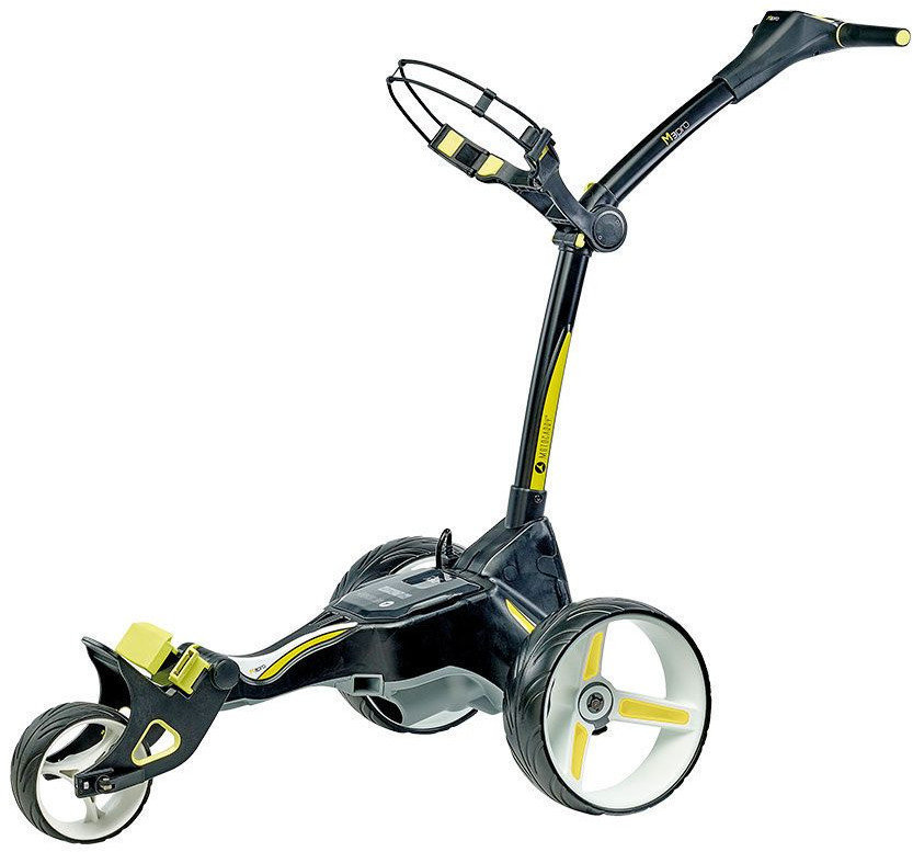 Електрическа количка за голф Motocaddy M3 PRO Black Ultra Battery Electric Golf Trolley