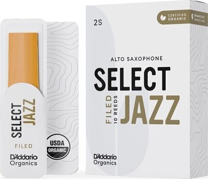 Καλάμι για Άλτο Σαξόφωνο Rico Organic Select Jazz Filed 2 Soft 10-pack Καλάμι για Άλτο Σαξόφωνο - 1