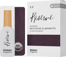 Clarinet Reed Rico Organic Reserve Classic 3.5 10-pack Clarinet Reed