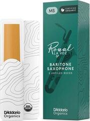 Baryton saxofon reed Rico La Voz Medium Soft 5 Pack Baryton saxofon reed
