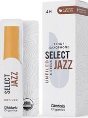 Тръстикова пластинка за тенор саксофон Rico Organic Select Jazz Unfiled 4 Hard 5-pack Тръстикова пластинка за тенор саксофон