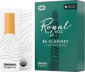 Caña de Clarinete Rico La Voz Medium-Hard 10 Pack Caña de Clarinete
