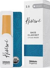 Clarinet Reed Rico Organic Reserve 2.5 5 Pack Clarinet Reed