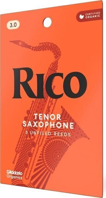 Tenor Saxophone Reed Rico RKA0330 3 3-pack Tenor Saxophone Reed