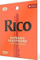 Тръстикова пластинка за сопрано саксофон Rico RIA0325 2.5 3-pack Тръстикова пластинка за сопрано саксофон