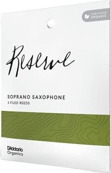 Jezičak za sopran saksofon Rico Organic Reserve 3.0 3-Pack Jezičak za sopran saksofon - 1