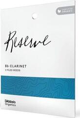 Caña de Clarinete Rico Organic Reserve 3.0 3-Pack Caña de Clarinete