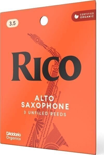 Alto Saxophone Reed Rico RJA0335 3.5 3-pack Alto Saxophone Reed