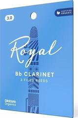 Jezičak za klarinet Rico Royal 3 3-pack Jezičak za klarinet