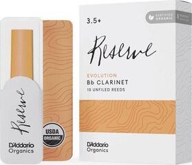 Caña de Clarinete Rico Organic Reserve Evolution 3.5 Plus 10-pack Caña de Clarinete