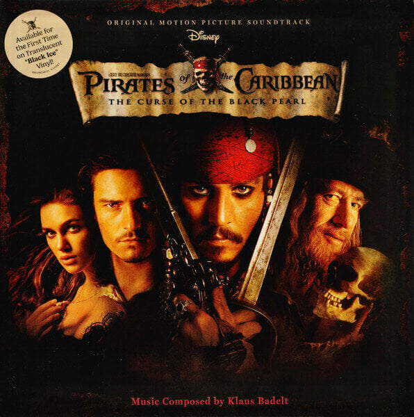Vinüülplaat Klaus Badelt - Pirates Of The Caribbean: The Curse Of The Black Pearl (Black Ice Coloured) (LP)