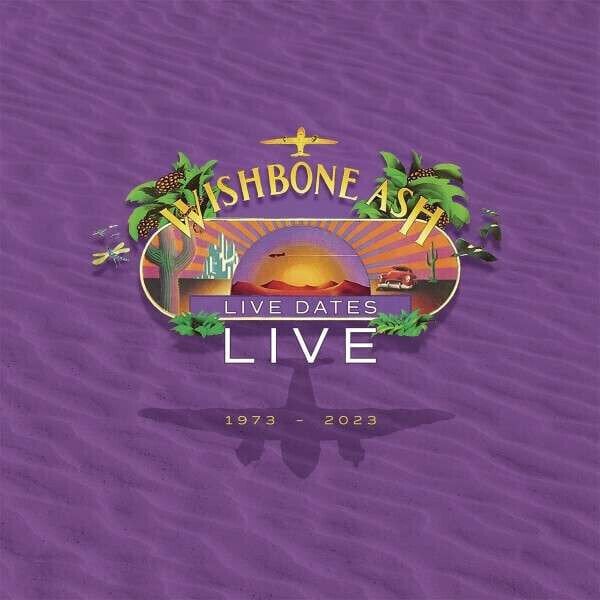 Vinüülplaat Wishbone Ash - Live Dates Live 1973 - 2023 (Yellow Coloured) (2 LP)
