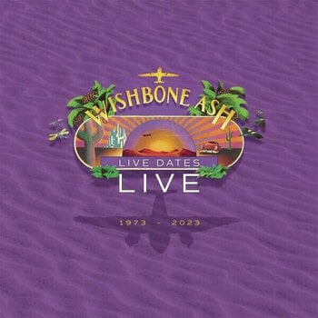 Vinüülplaat Wishbone Ash - Live Dates Live 1973 - 2023 (Yellow Coloured) (2 LP) - 1