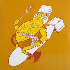 Vinüülplaat Rickshaw Billie's Burger Patrol - Big Dumb Riffs (Limited Edition) (LP)