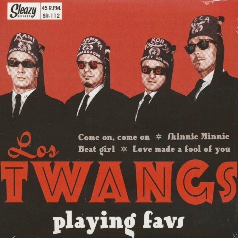 Disco de vinilo Los Twangs - Playing Favs (LP)