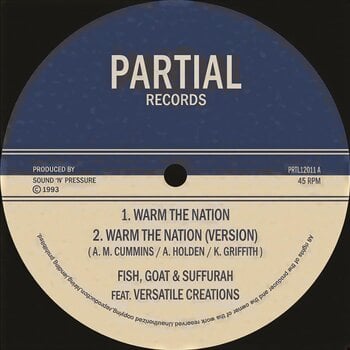 Vinyl Record Fish, Goat & Suffurah - Warm The Nation (LP) - 1