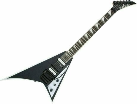 Guitarra elétrica Jackson JS Series Rhoads JS32 AH Black with White Bevels (Apenas desembalado) - 1