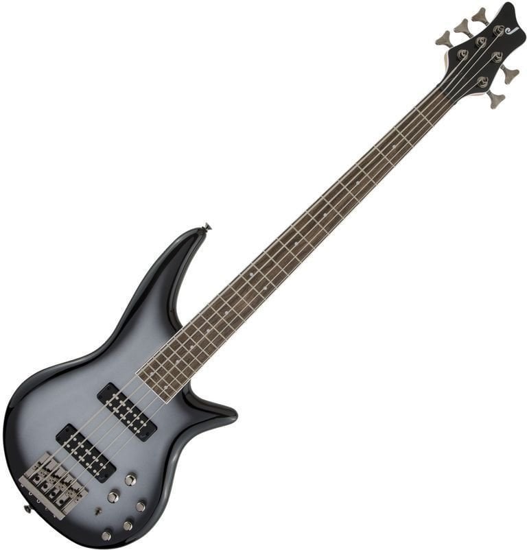 5-saitiger E-Bass, 5-Saiter E-Bass Jackson JS Series Spectra Bass JS3V IL Silverburst