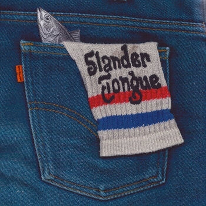Disco de vinil Slander Tongue - Server Room b/w This Time (7" SP)