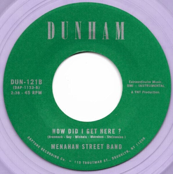 Vinyl Record Larose Jackson & Menahan Street Band – How Did I Get Here ? (7" SP)