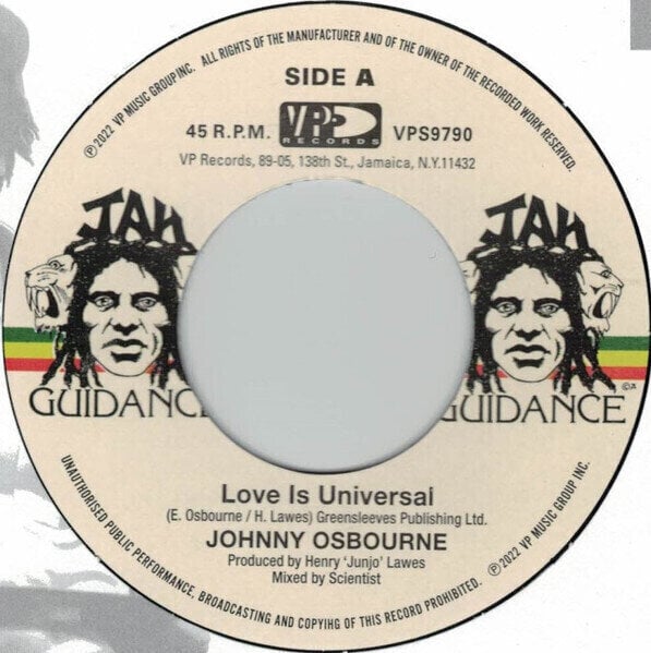 Vinilinė plokštelė Johnny Osbourne - Love Is Universal (Reissue) (7")