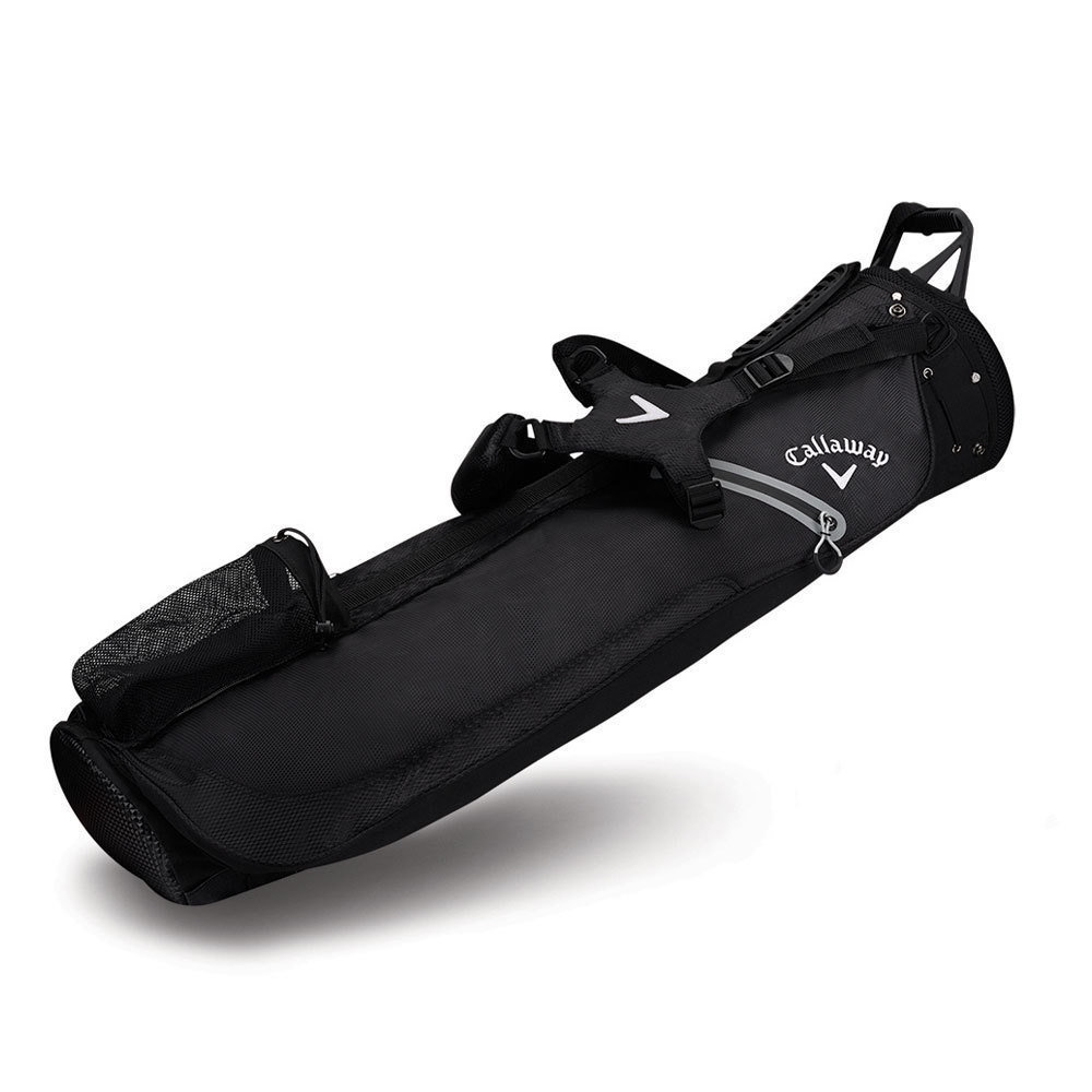 Golf torba Callaway Hyper-Lite 1 Double Strap Black Pencil Bag