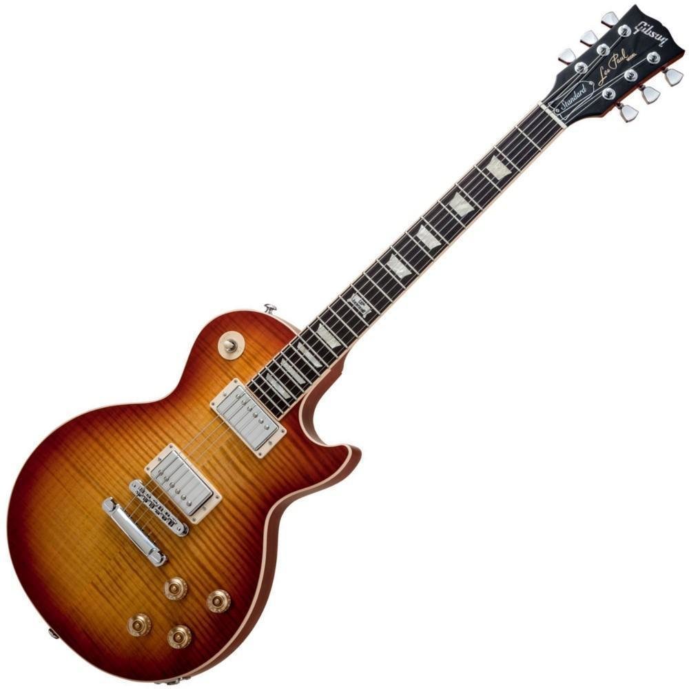 Guitare électrique Gibson Les Paul Standard Plus 2014 Heritage Cherry Sunburst