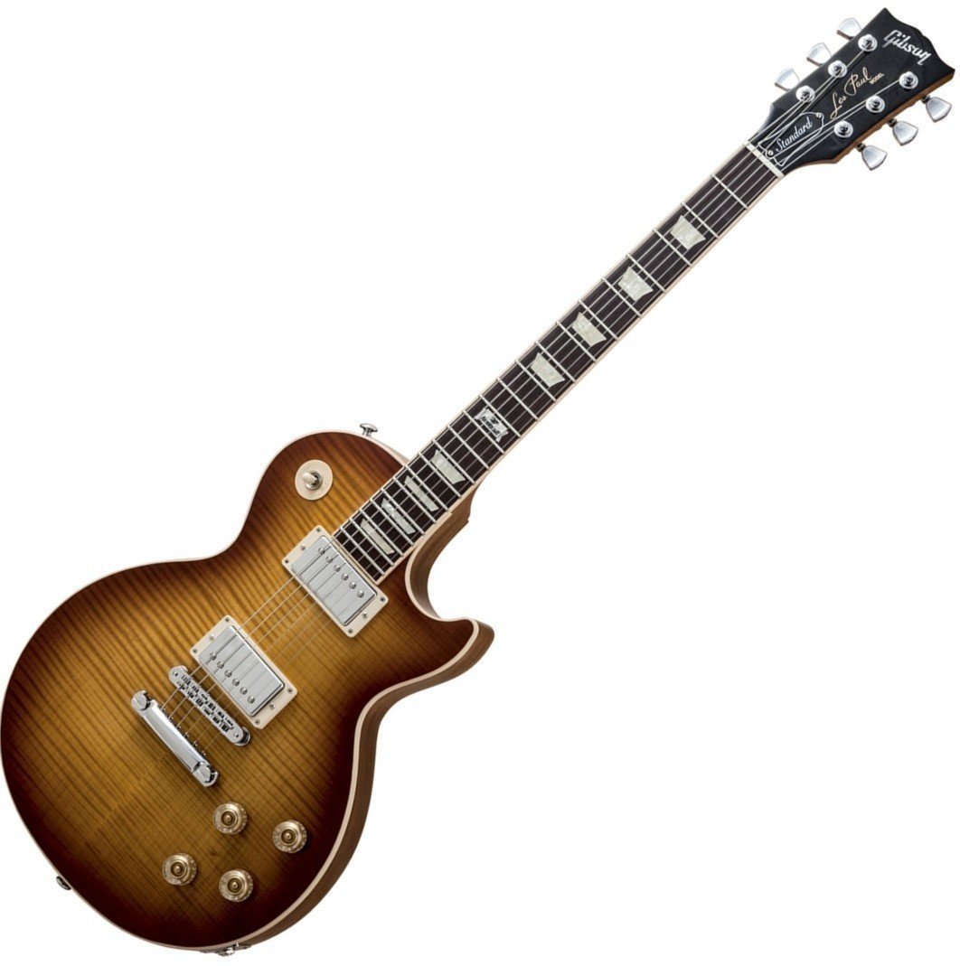 Electric guitar Gibson Les Paul Standard Plus 2014 Honeyburst Perimeter