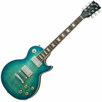 Guitare électrique Gibson Les Paul Standard Plus 2014 Ocean Water Perimeter - 1
