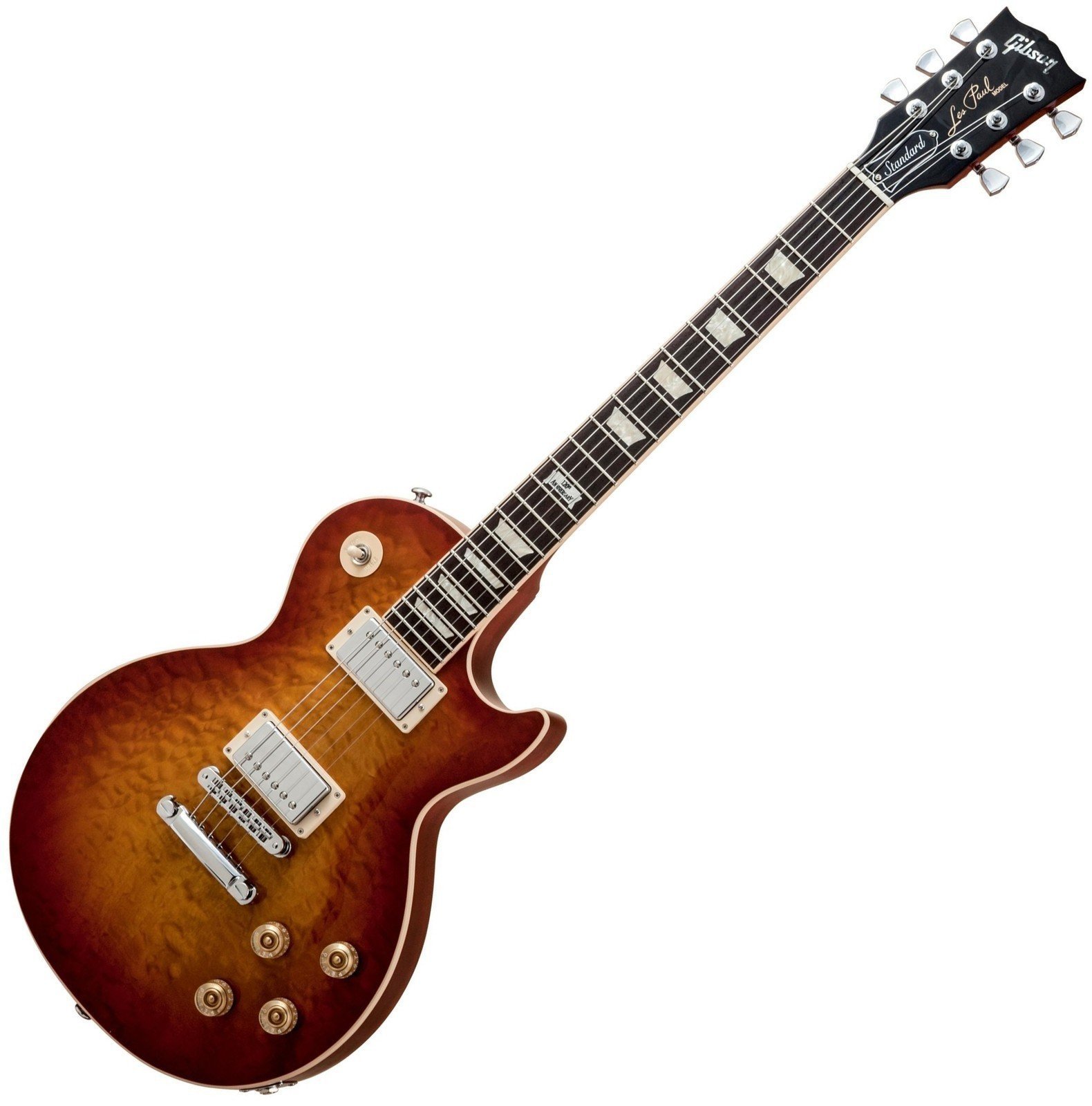 Elektromos gitár Gibson Les Paul Standard Premium Quilt 2014 Heritage Cherry Sunburst