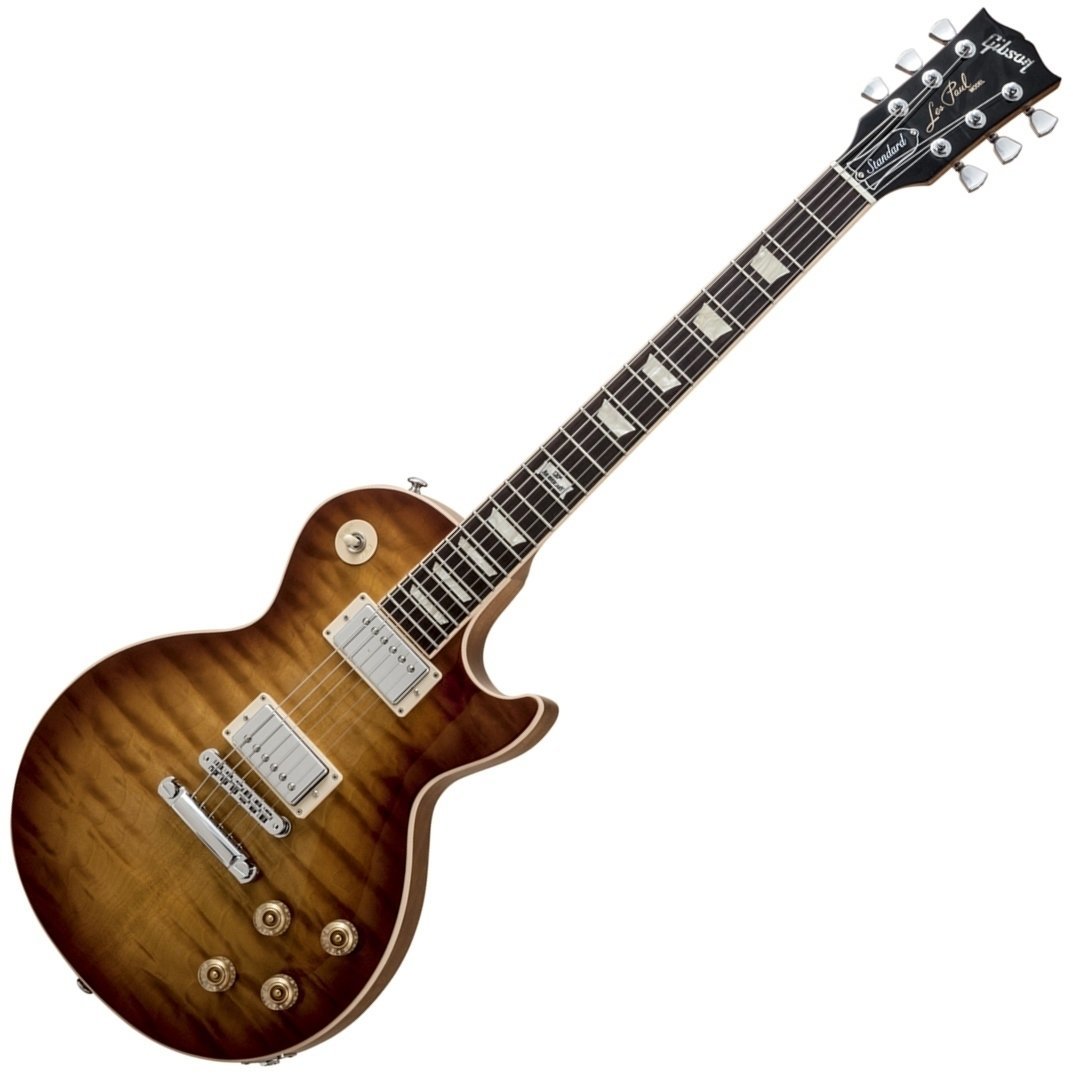 Elektriska gitarrer Gibson Les Paul Standard Premium Quilt 2014 Honeyburst Perimeter