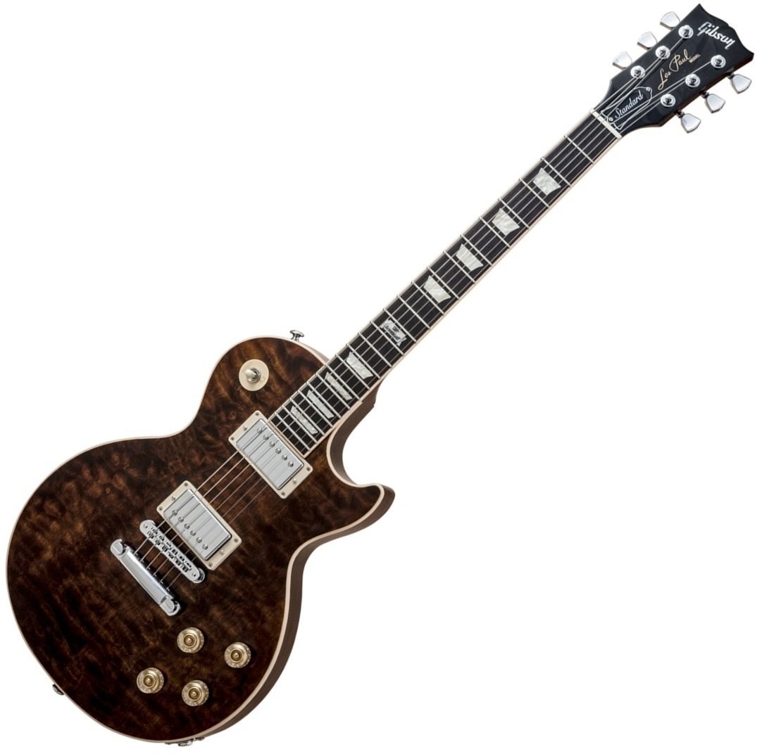 Elektriska gitarrer Gibson Les Paul Standard Premium Quilt 2014 Rootbeer