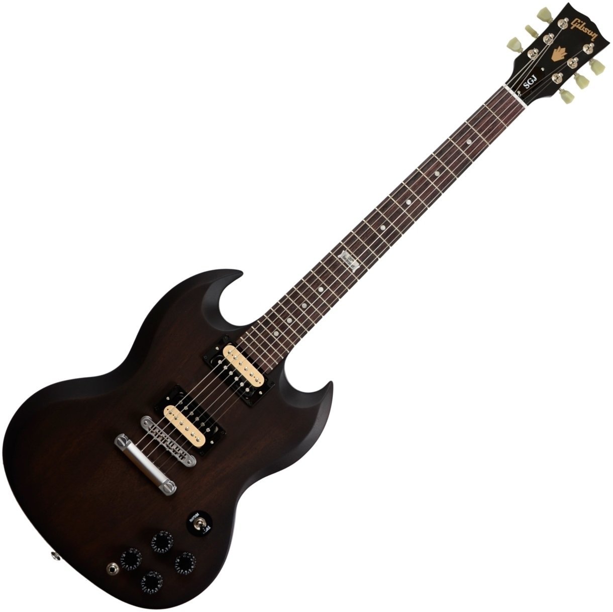 Električna gitara Gibson SGJ 2014  Rubbed Vintage Burst Satin