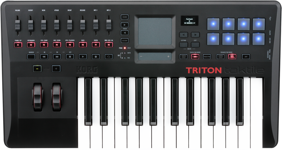 MIDI toetsenbord Korg TRITON taktile-25