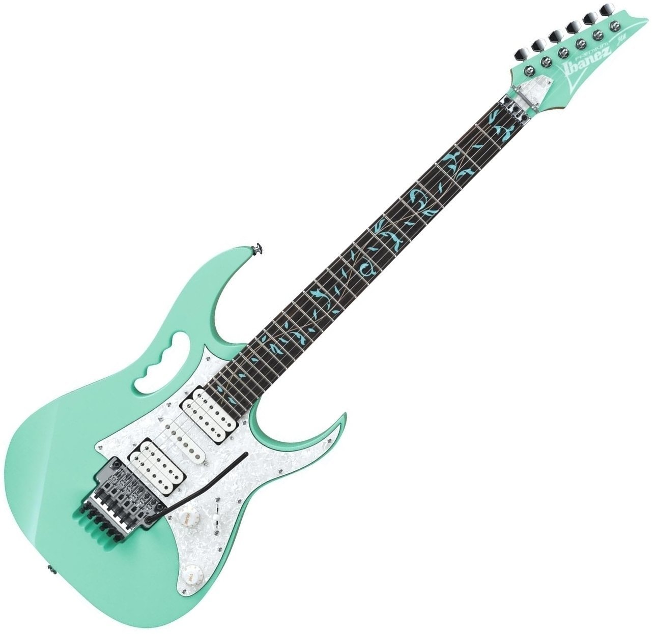 Elektrische gitaar Ibanez JEM 70V P Sea Foam Green