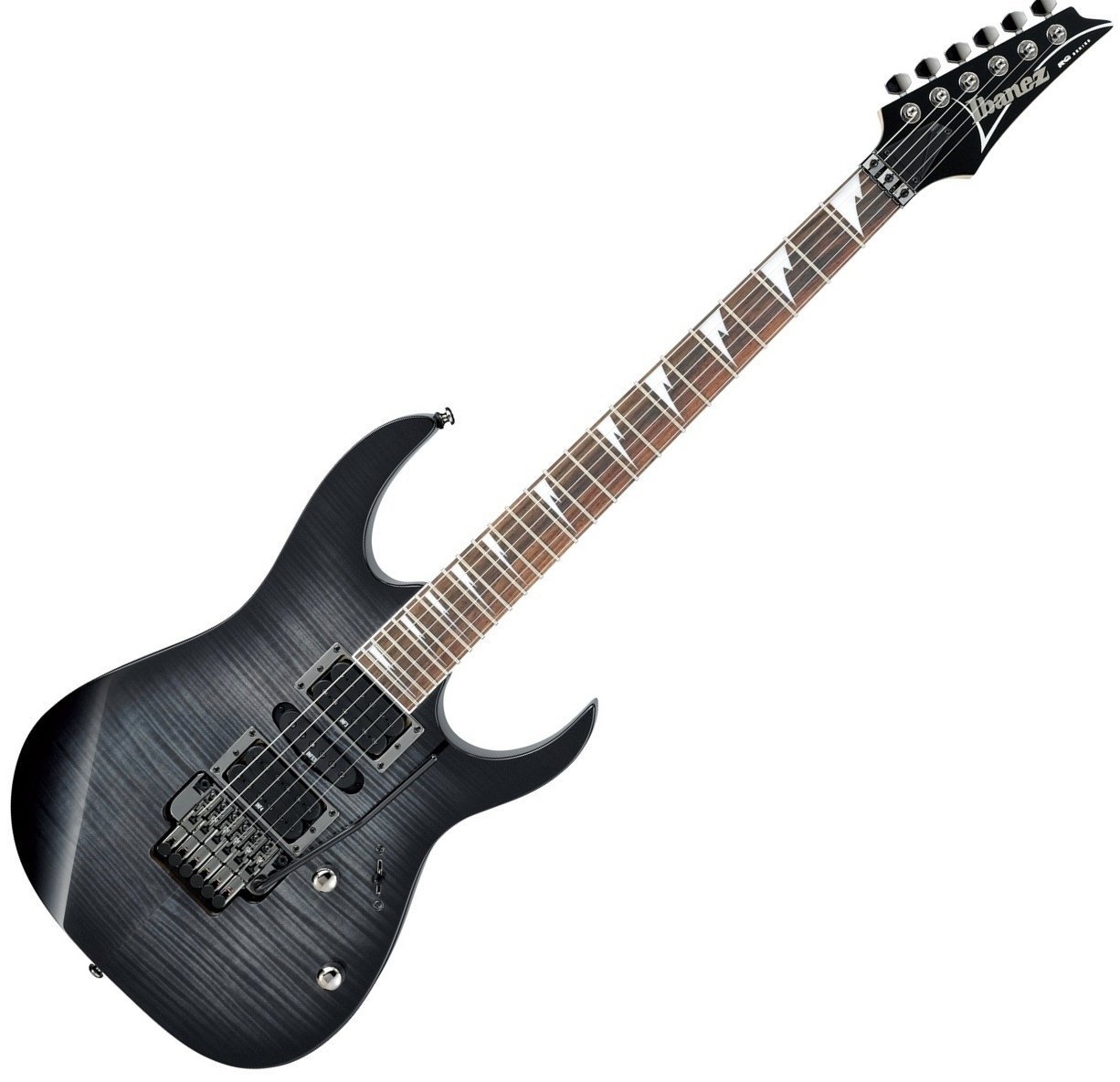 Elektrische gitaar Ibanez RG 370FMZ Transparent Gray Burst