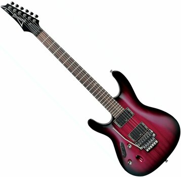 Guitarra elétrica para esquerdinos Ibanez S 420L Blackberry Sunburst - 1