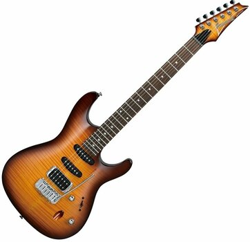 Elektromos gitár Ibanez SA 160FM Brown Burst - 1