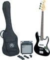 SX SB1 Bass Guitar Kit Black Elektromos basszusgitár