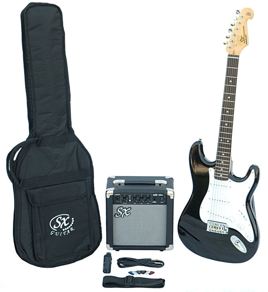 E-Gitarre SX SE1 Schwarz